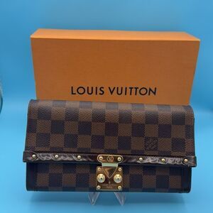 Louis Vuitton Damier Ebene Portefeuille Venice Wallet- box, dust bag, gift set